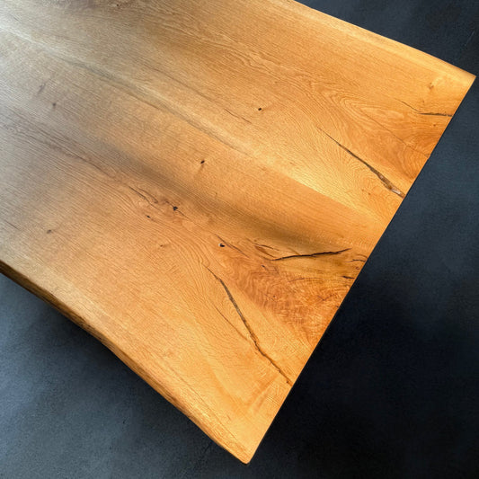How to Choose a Live Edge Dining Table: Size, Species, and Leg Style