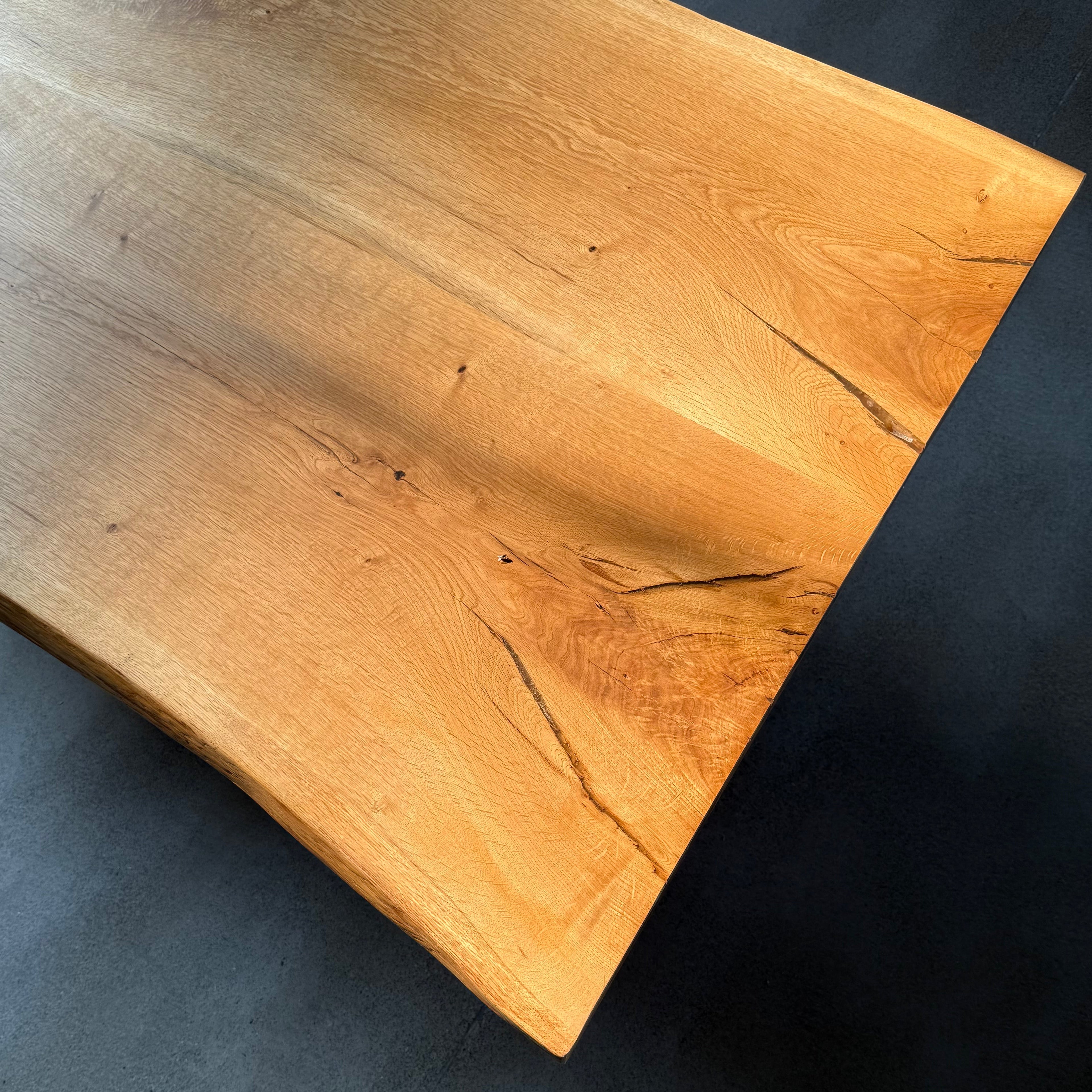 How to Choose a Live Edge Dining Table: Size, Species, and Leg Style